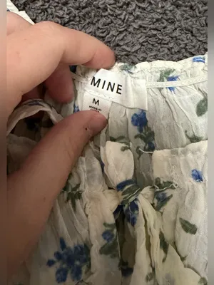 Floral top Size M thumbnail 4
