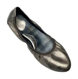 Born Handcrafted Footwear Metallic Bronze Gold Ballet Flats Slip ons size 8 thumbnail 1