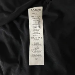 House of CB Fornarina Black Ruched Mesh Maxi Dress Size XS Spaghetti Strap thumbnail 7