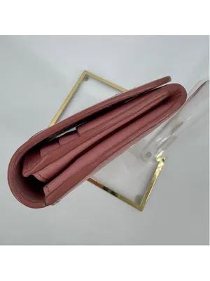 Rare Chloé Pink Horse Embroidered Leather Wallet Equestrian thumbnail 10