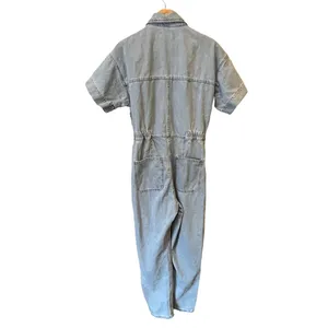 FREE PEOPLE We the Free Marci Denim Jumpsuit Size Medium thumbnail 6