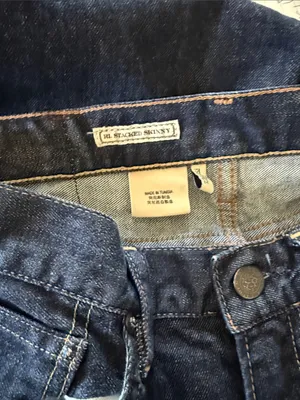 Ralph Lauren RL Stacked Skinny Jeans Dark Wash Indigo Denim Size‎ 28 thumbnail 2