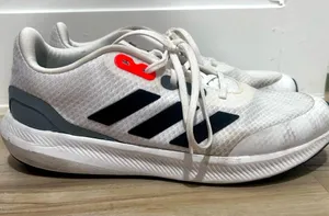 Adidas White and Black Athletic Shoes thumbnail 1