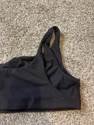 Lululemon Ribbed One-Shoulder Bra Align 10 thumbnail 4