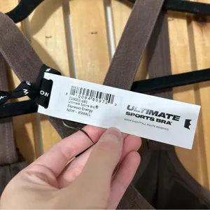SHEFIT Ultimate Sports Bra High Impact in Espresso Energy Size XS Workout Gym thumbnail 7
