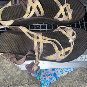 Chacos Women's Chaco ZX/2 Classic Sandals 'Bars Orchid' Sport Strappy Sandals Size 9 thumbnail 4