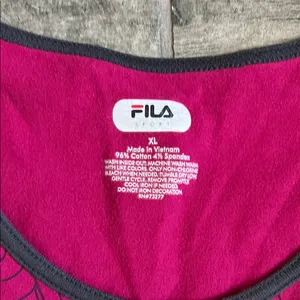 Fila Pink Boxy Relaxed Tank Top thumbnail 2