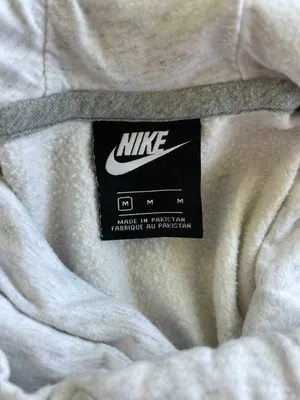 NIKE Women’s Light Gray Sweatshirt Size Medium thumbnail 4