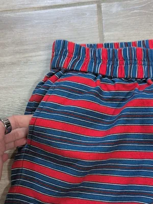 J. Crew Elastic Waist Shorts | J. Crew Linen Blend Striped Boardwalk Shorts thumbnail 2