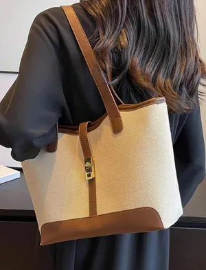 Tote Bag Tan thumbnail 1