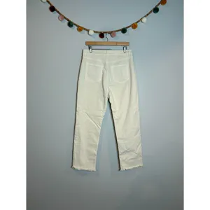 Loft cream off white The Straight jeans thumbnail 2