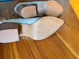 ZBY Suede block heel booties Blue Size 8 thumbnail 2