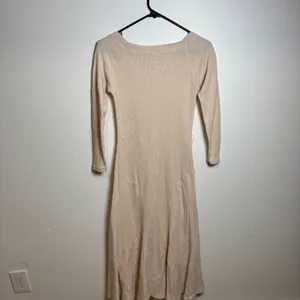 Polo Ralph Lauren Women's Thermal Waffle Knit Long Sleeve Maxi Dress Pink XS thumbnail 4