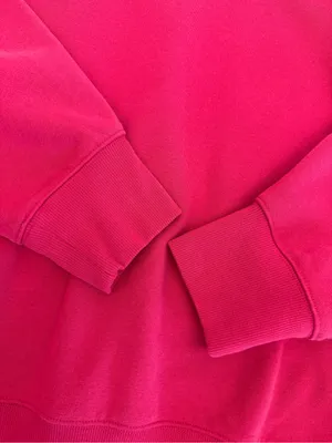 Beyond Yoga LuxeFleece Oversized Sweatshirt in Vivid Pink Mulberry thumbnail 5
