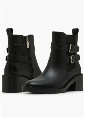NEW $180 Blondo Lanessa Waterproof Bootie 7.5 M, BLACK LEATHER thumbnail 2