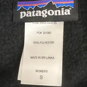 Patagonia Better Sweater Sherpa Fleece Lined Mock Neck Swing Jacket Size Small thumbnail 9
