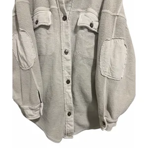 Free People Ruby Jacket Stone‎ Women's Size Medium thumbnail 5