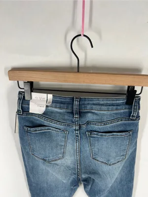 NWT STS Blue Ellie High Rise Crop Skinny Jeans Raw Hem Size 25 thumbnail 7