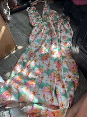 Astr Giova Floral Halter Midi Dress - Medium thumbnail 13