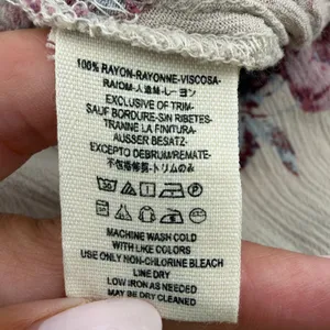 Free People Get Your Love Slip Dress M Beige Floral Cutout Trapeze Swing Tunic thumbnail 7