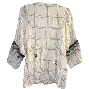 Anthropologie Vineet Bahl peasant blouse thumbnail 6