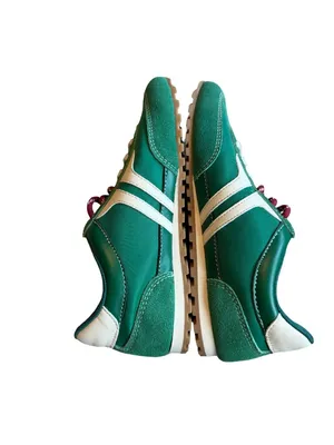 Shu Shop Sarah Sneakers Tennis Shoes Athletic Kelly Green Lace-Up Size 7 NIB NEW thumbnail 6