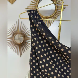 Enfocus Studio - Black Polka Dot High Low Dress thumbnail 3