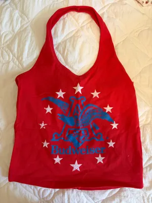 Target Budweiser Halter Top thumbnail 1