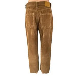 Aritzia Denim Forum The Joni High Rise Loose 29L Brown Corduroy Relaxed Pants 26 thumbnail 3