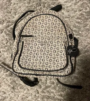Guess gray/black Mini Backpack thumbnail 1