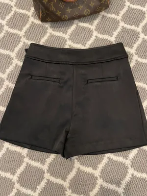 Nasty Gal NEW BLACK SATIN SHORTS SIZE 2! thumbnail 7