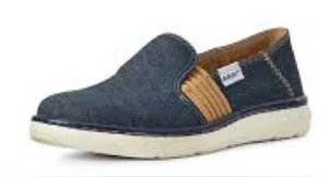 Ariat Ryder‎ shoes in blue denim slip on women’s size 10 casual sneakers loafers thumbnail 1
