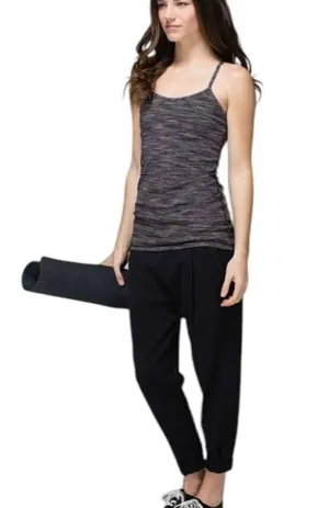 Lululemon Power Y Athletic Tank Luon Wee Are From Space Black Cashew Size 4 thumbnail 12