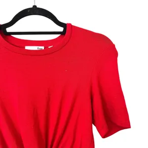 ARITZIA Wilfred Free Twist Front‎ Top Red X-Small thumbnail 4