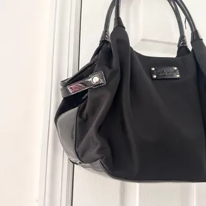 Kate Spade Stevie Black Nylon Large Top Zip Soft Shoulder Baby Bag With Dustbag thumbnail 3