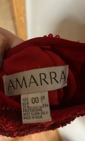 Red AMARRA homecoming dress thumbnail 4