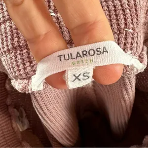 Tularosa Green The Vista Henley Top & Legging in Rose Pink‎ Size Extra Small thumbnail 12