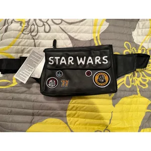 NWOT Disney Parks Star Wars Darth Vader Galaxy Crossbody Bag Fanny Pack thumbnail 4