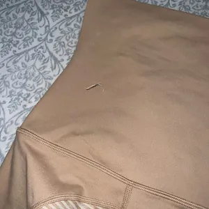 NWOT Offline by Aerie fold over hi rise leggings hugger nude tan size XS thumbnail 6