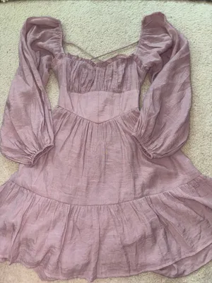 Princess Polly mauve dress thumbnail 1
