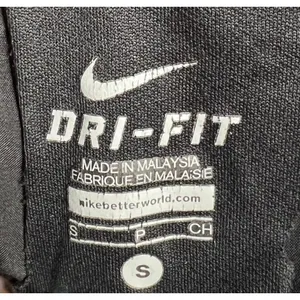 Nike Dri-FIT Running Shorts Womens S Black White Swoosh Athletic Gym thumbnail 4