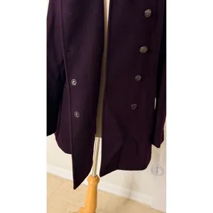 APT 9 Double Breasted Pea Coat Sz‎ Lg Winter Classic Wool Blend Outerwear Jacket thumbnail 14