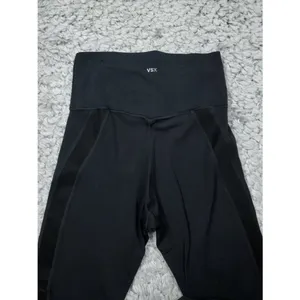 Victoria's Secret VSX Activate 25 Inch Inseam Legging Size Medium Faux Leather thumbnail 4