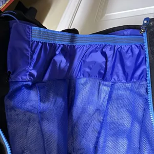 The North Face Womens XS Black‎ Blue Hooded Ski Shell Jacket Powder Skirt thumbnail 11