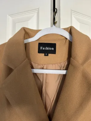 Amazon pea coat tan jacket  thumbnail 3