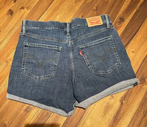 Levi's Distressed Jean Shorts thumbnail 2