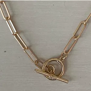 Madewell NWOT gold chain and toggle necklace thumbnail 3