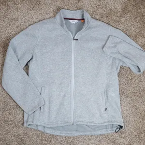 ORVIS Womens Full Zip‎ Fleece Jacket Gray Size XL thumbnail 1