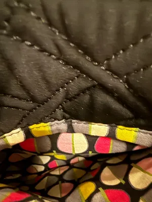 Vera Bradley Quilted Crossbody Bag - Classic Black thumbnail 3
