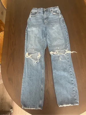 Abercrombie 90’s straight ultra high rise thumbnail 4